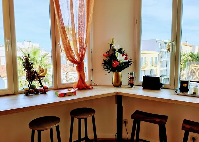 Le Cosy Perpignan Centre, 2 Rooms 2 Bathrooms, Free Wifi, Lift, Central, Renovated, Spacious